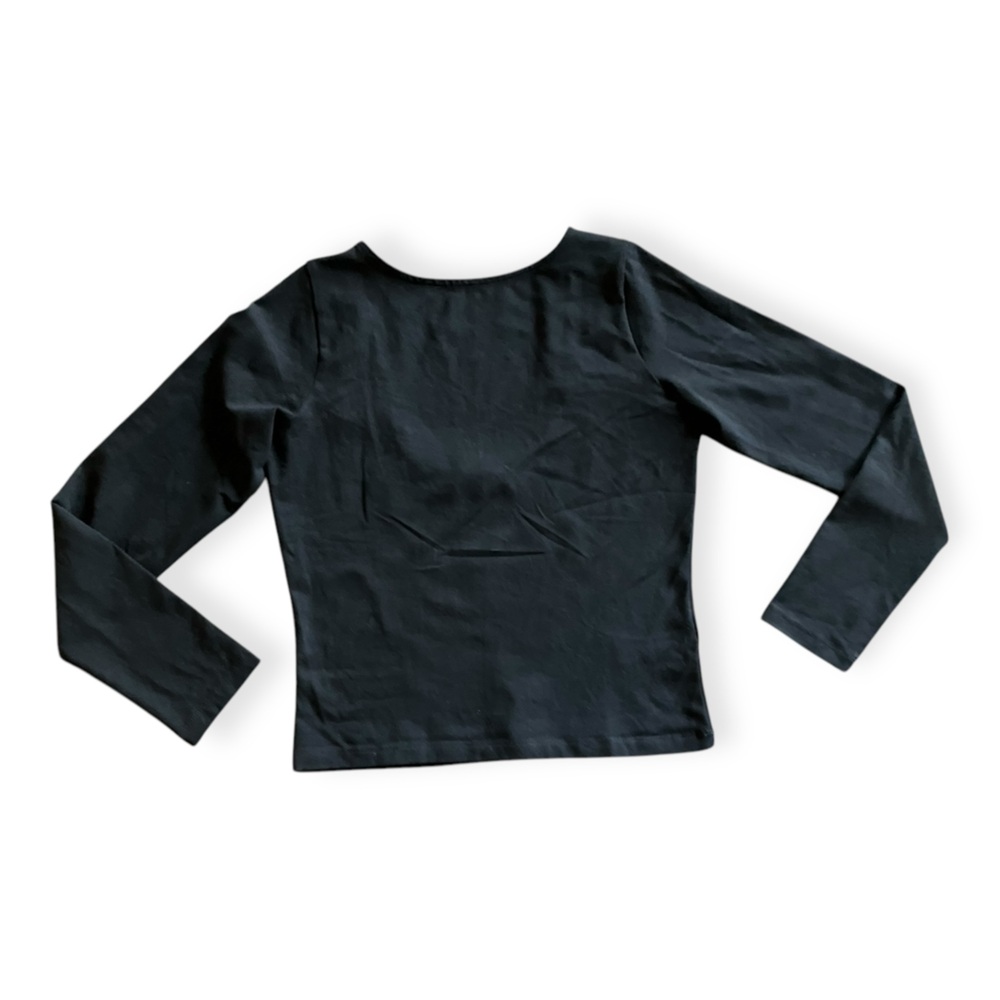 Madewell Black Long Sleeve Tee - Picture 3 of 4